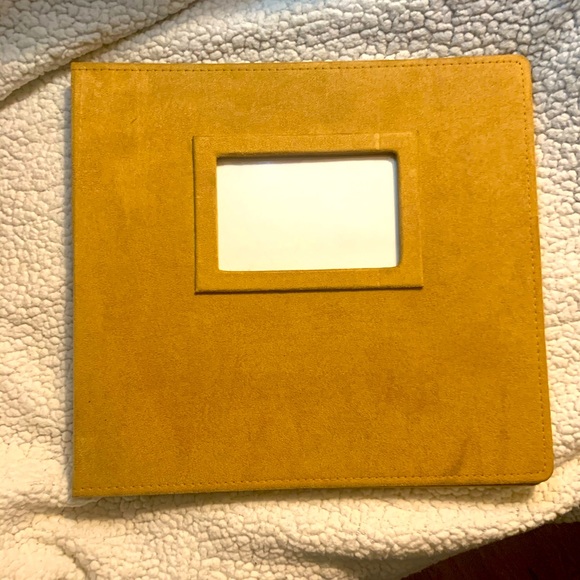 Other - New!! Fabric Photo Album w/ photo Front
